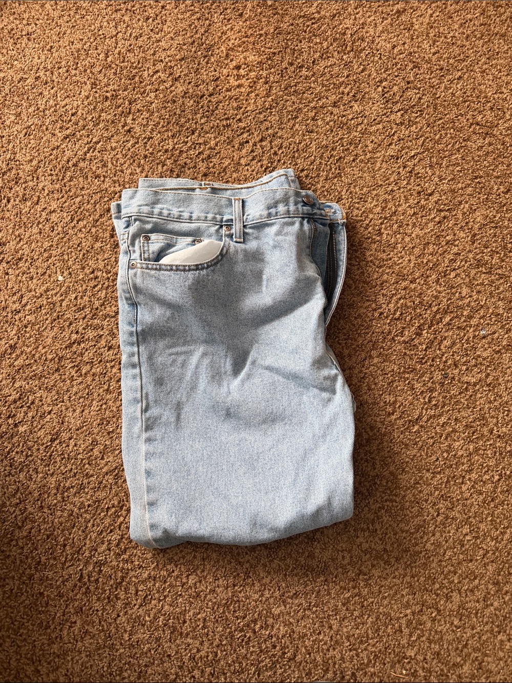 George Light Wash Straight Fit Men’s Jeans